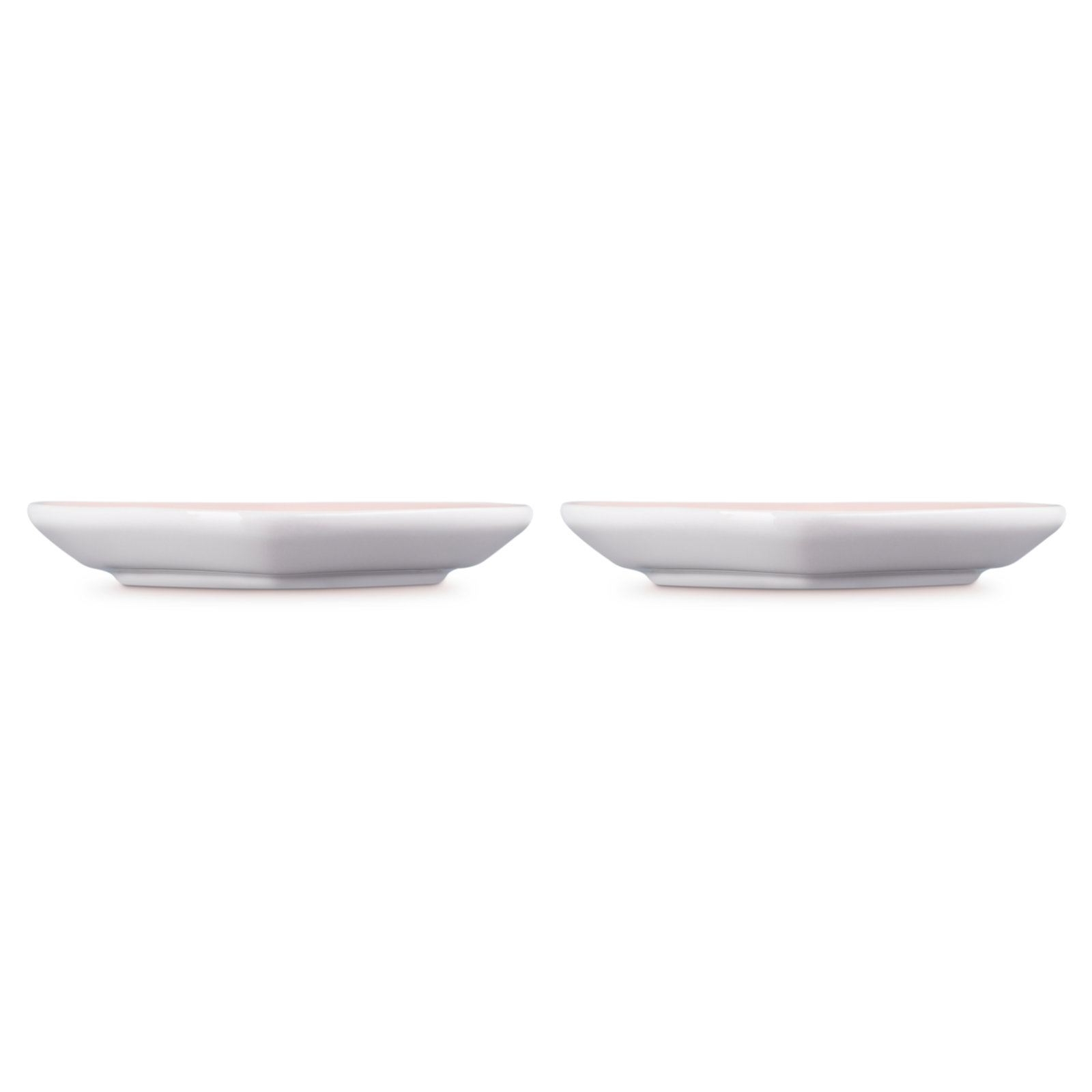Set of 2 Small Heart Plates image number 3