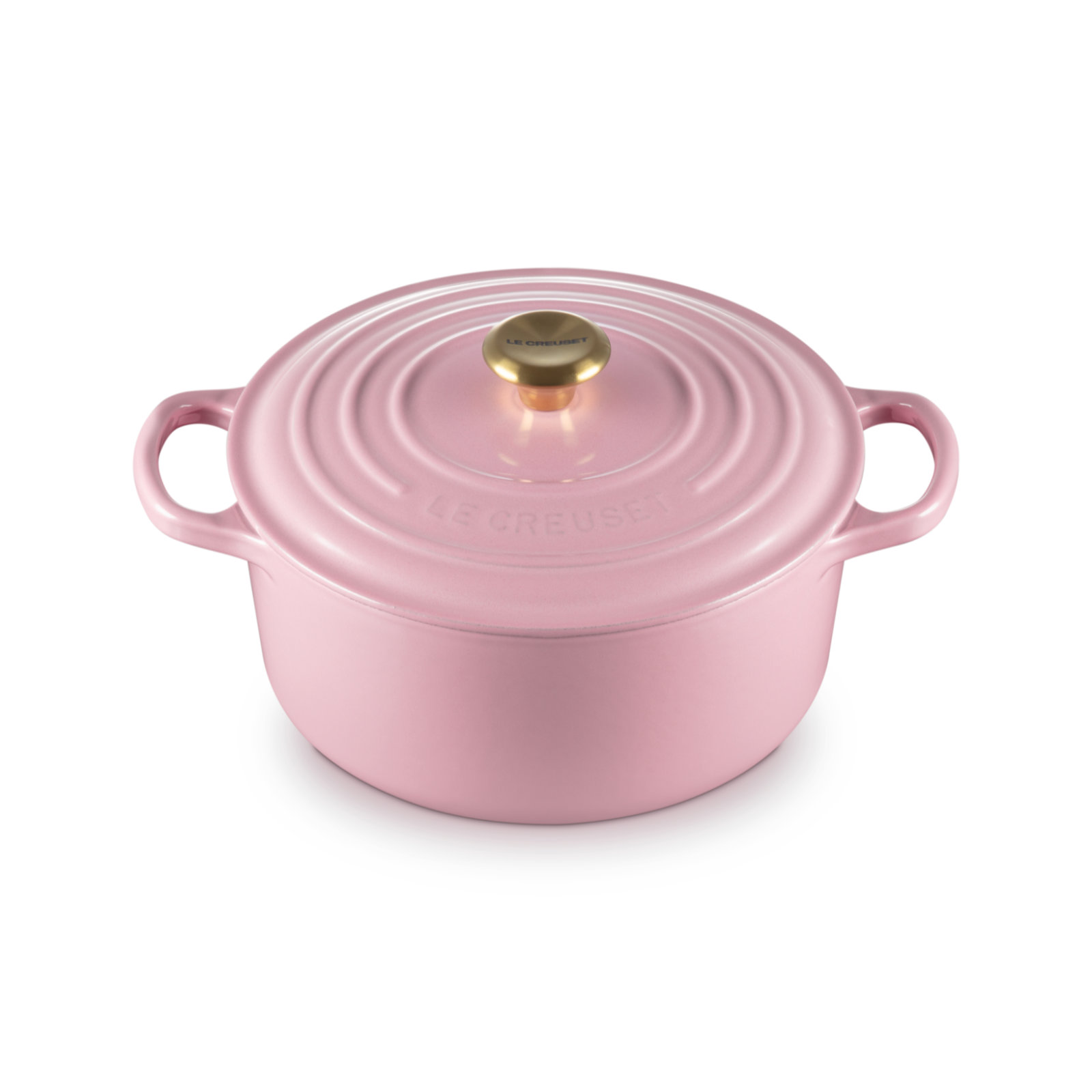 Round Casserole (Gold Knob) image number 1