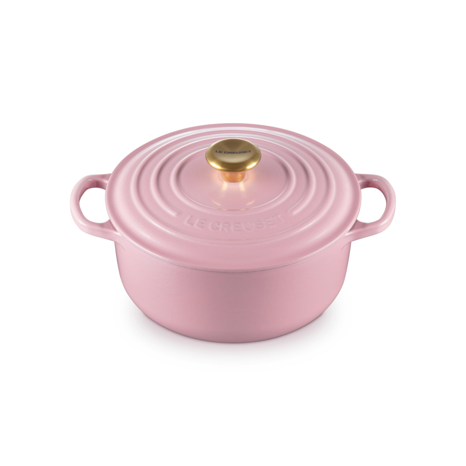 Round Casserole (Gold Knob) image number 1