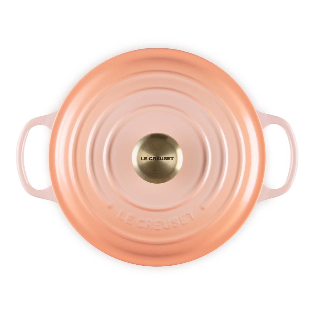 Round Casserole (Light Gold Knob) image number 3