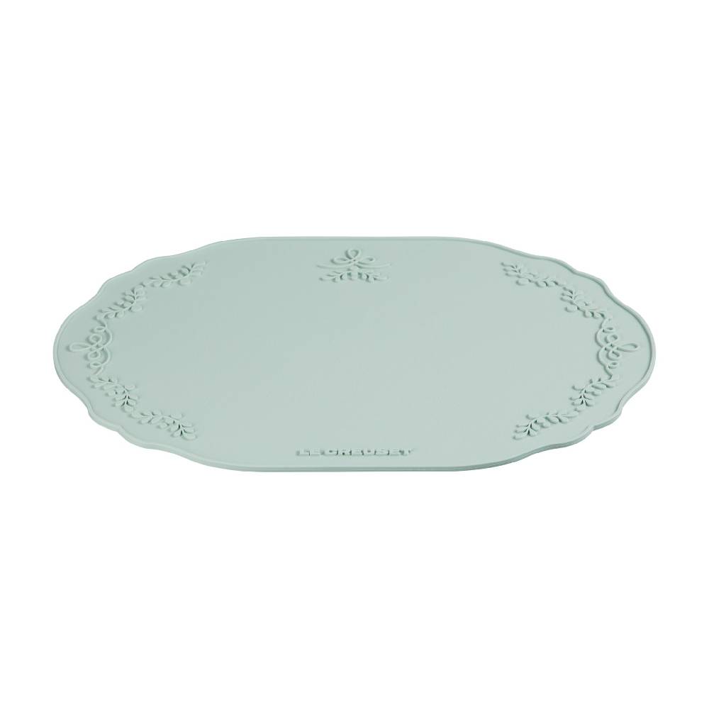 Eternity Lace Silicone Oval Table Mat image number 1