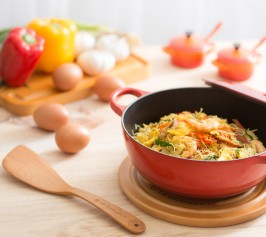 Fried Rice Vermicelli in Singapore Style Fried Rice Vermicelli in Singapore Style