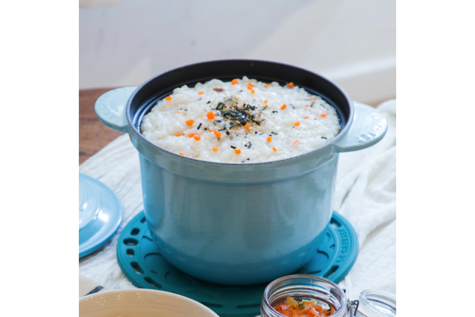 Korean Abalone Porridge Recipe Le Creuset Hong Kong