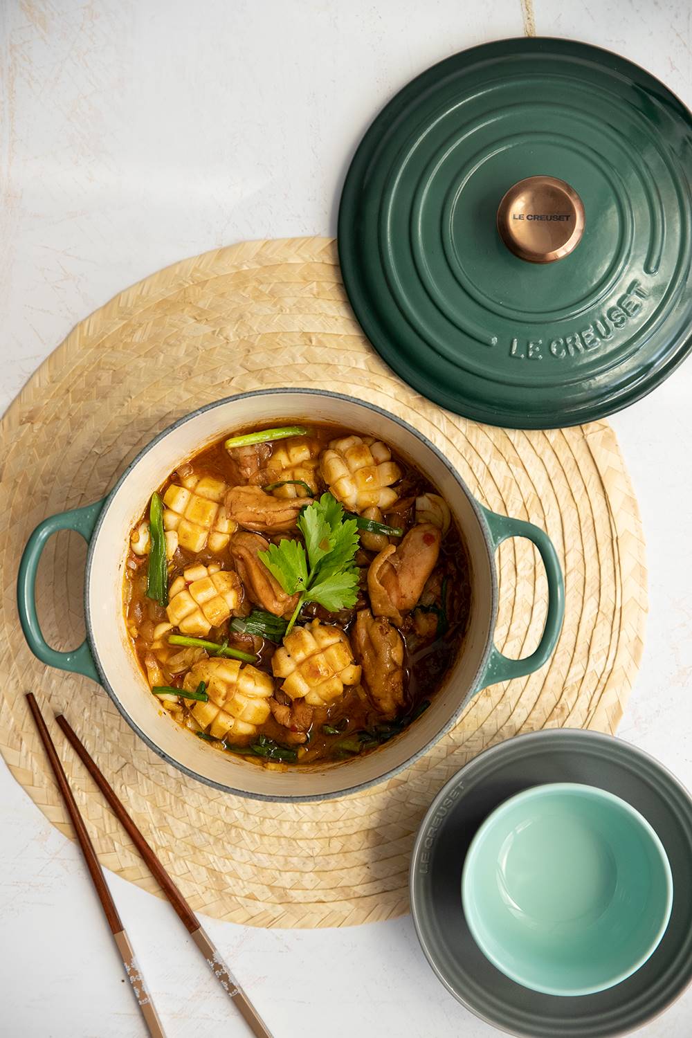Braised Chicken Abalone Recipe Le Creuset Hong Kong