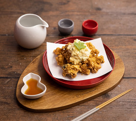 Japanese Deep Fried Vegetarian Chicken Japanese Deep Fried Vegetarian Chicken