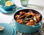 Mussels with Chorizo and White beans