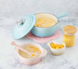 南瓜肉碎小米粥