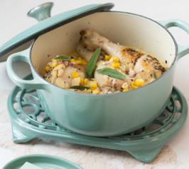 蒜香牛油粟米雞鎚