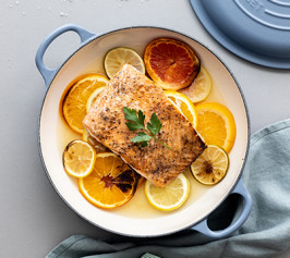 白酒檸檬三文魚